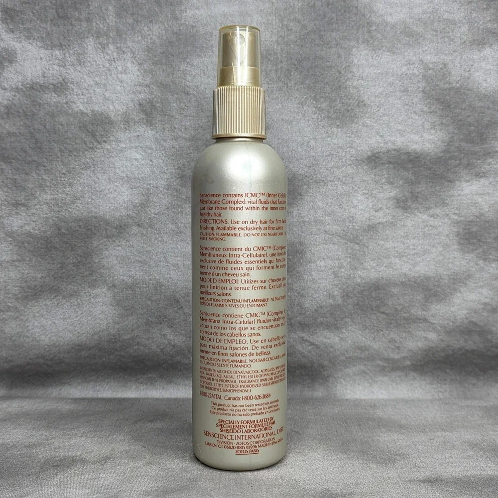 Zotos Senscience ENERGY SPRITZ Firm‎ Hold Finishing Hairspray 8 fl oz